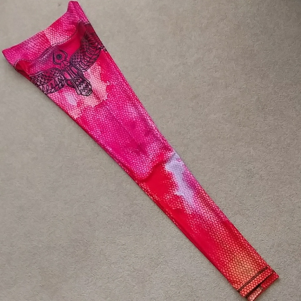 Arthletic Pink Phoenix Leggings